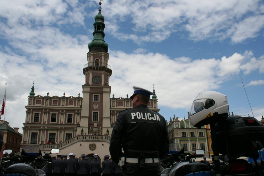 Zamość: Policjanci świętowali [ZDJĘCIA]
