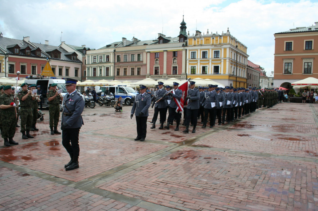Zamość: Policjanci świętowali [ZDJĘCIA]