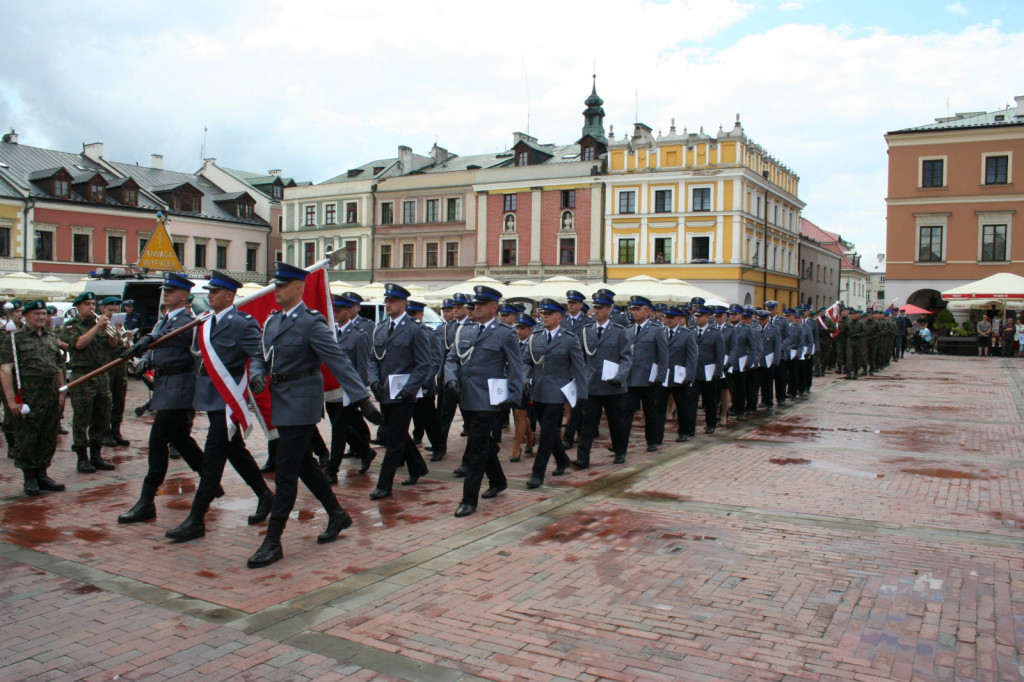 Zamość: Policjanci świętowali [ZDJĘCIA]