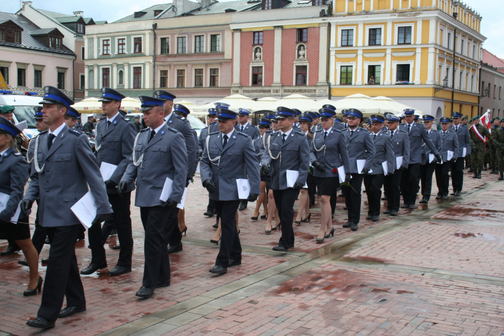 Zamość: Policjanci świętowali [ZDJĘCIA]