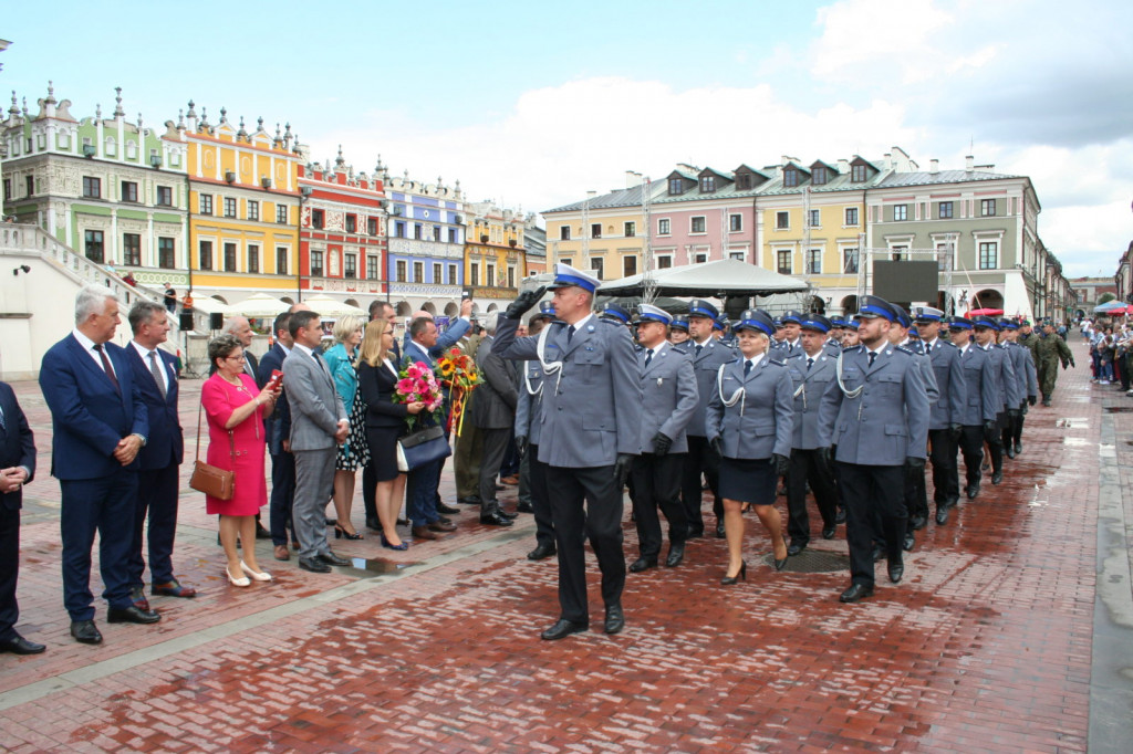 Zamość: Policjanci świętowali [ZDJĘCIA]