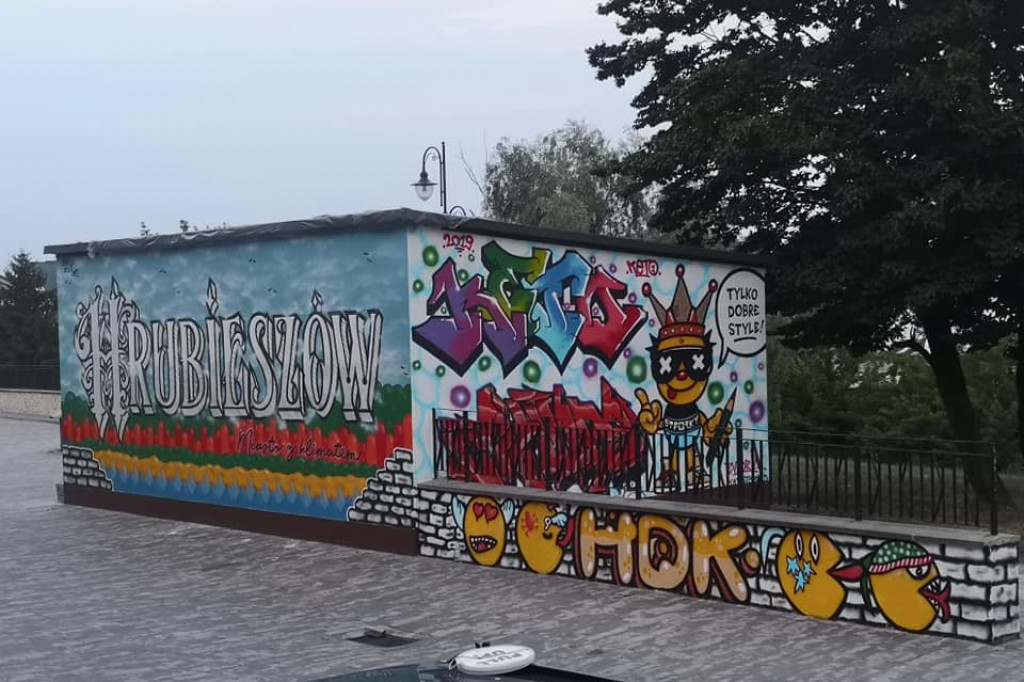 Pierwszy mural w Hrubieszowie