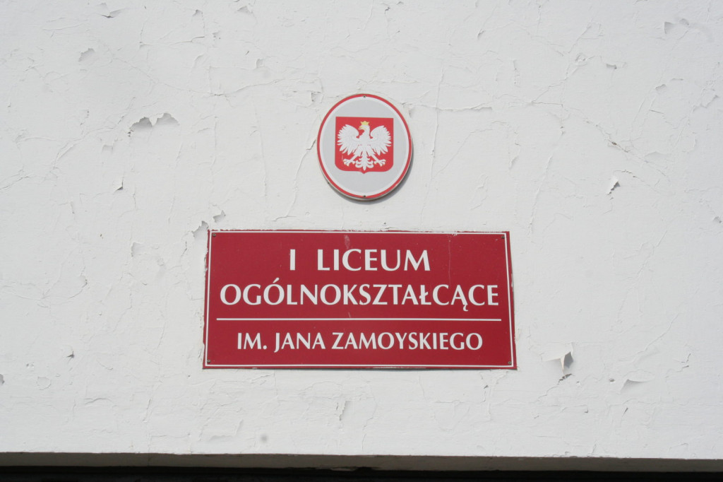 Przeprowadzka I LO do Pałacu Zamoyskich