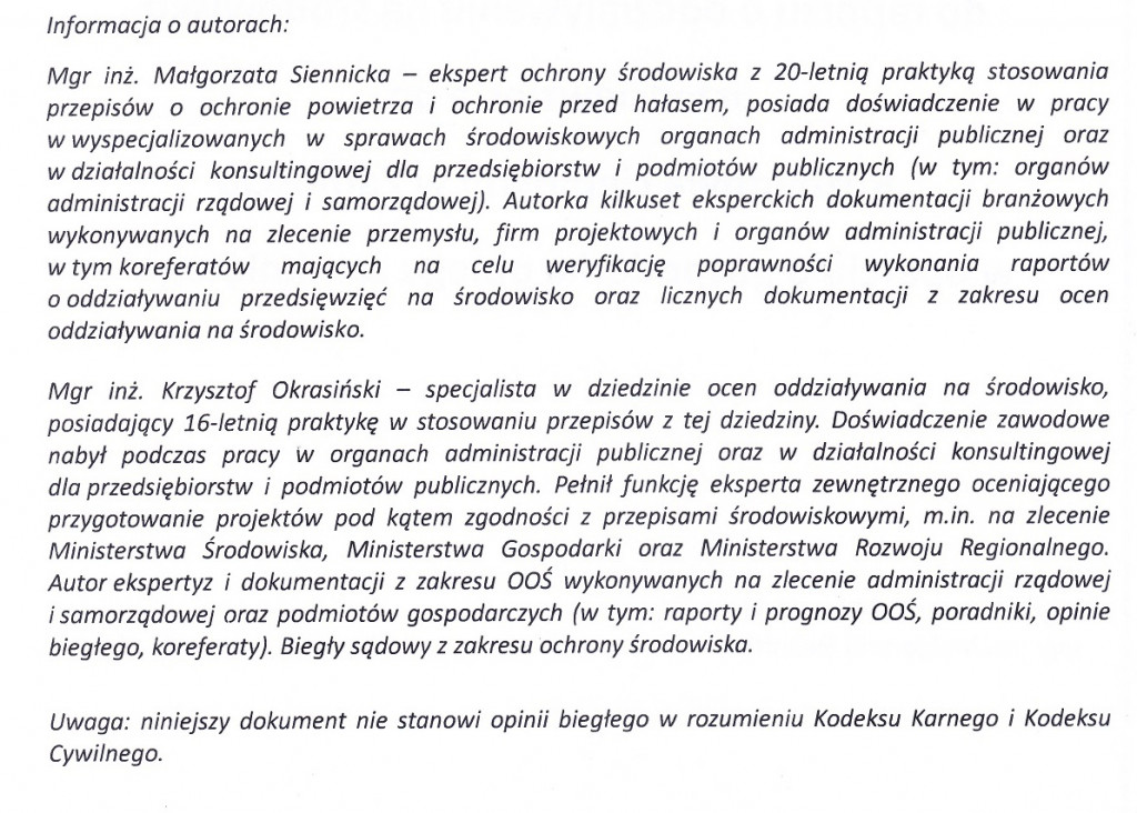 Nie dla spalarni śmieci w Zamościu