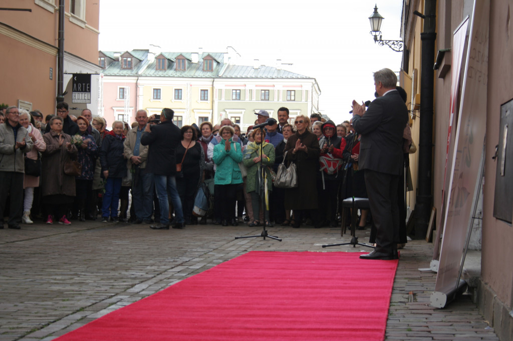 Małgorzata Dybowska w Alei Sław