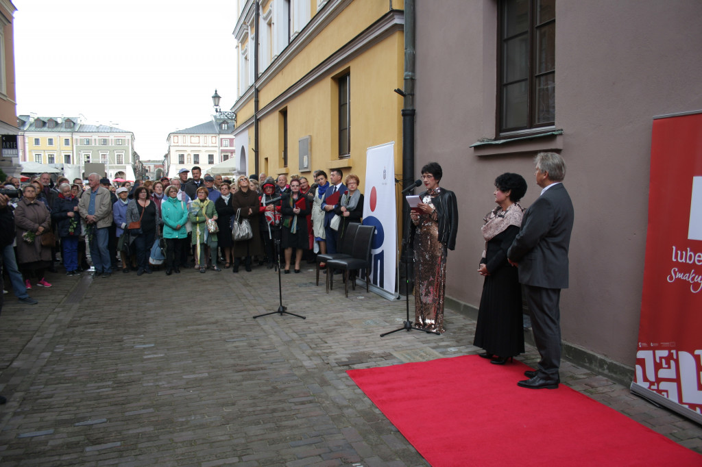 Małgorzata Dybowska w Alei Sław