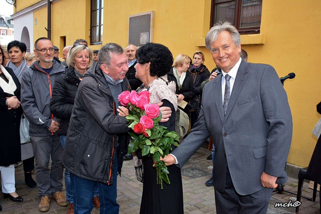 Małgorzata Dybowska w Alei Sław