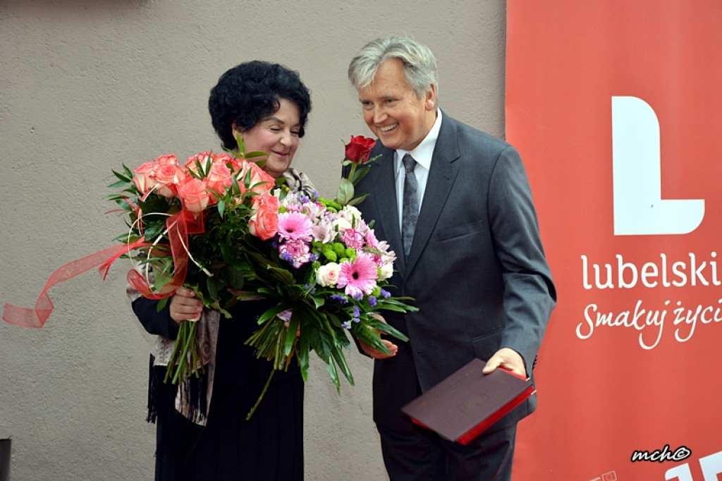 Małgorzata Dybowska w Alei Sław