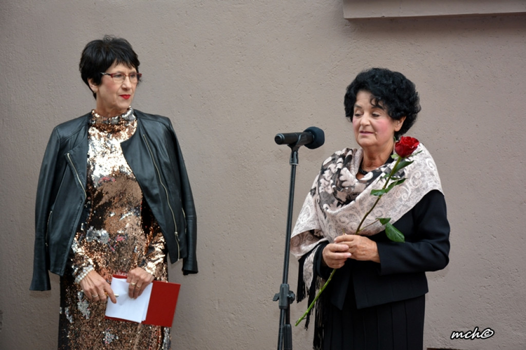 Małgorzata Dybowska w Alei Sław