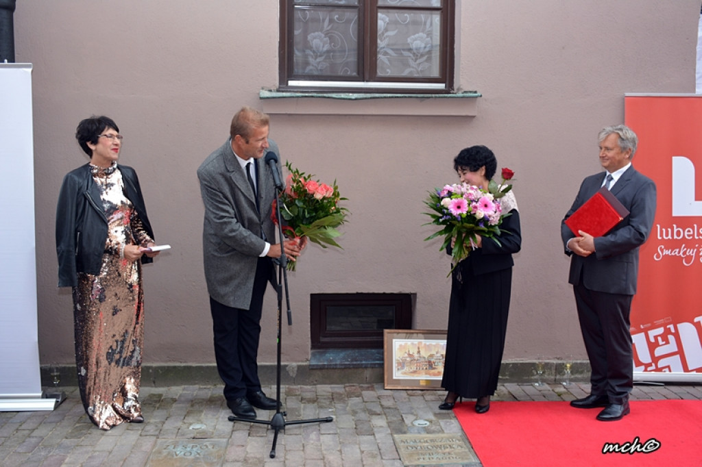 Małgorzata Dybowska w Alei Sław