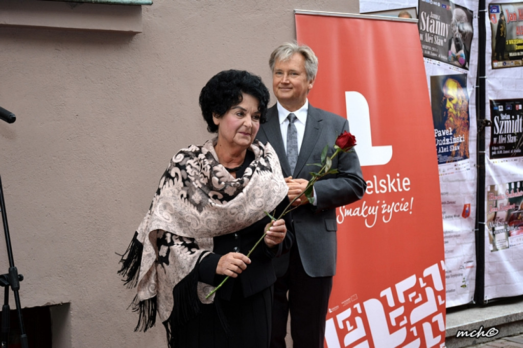 Małgorzata Dybowska w Alei Sław