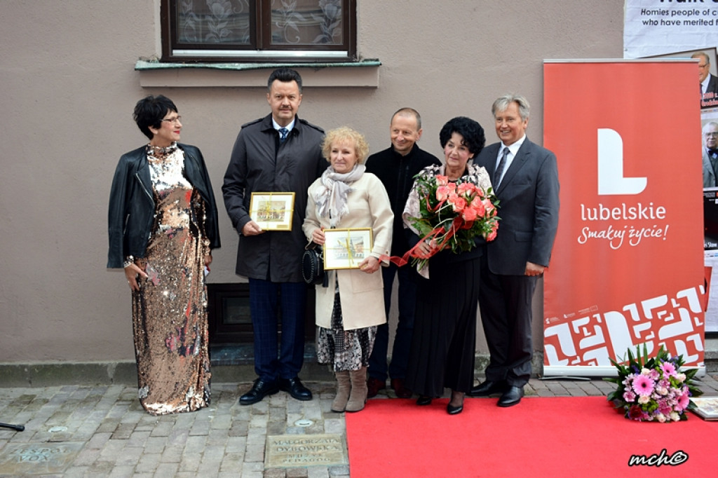 Małgorzata Dybowska w Alei Sław