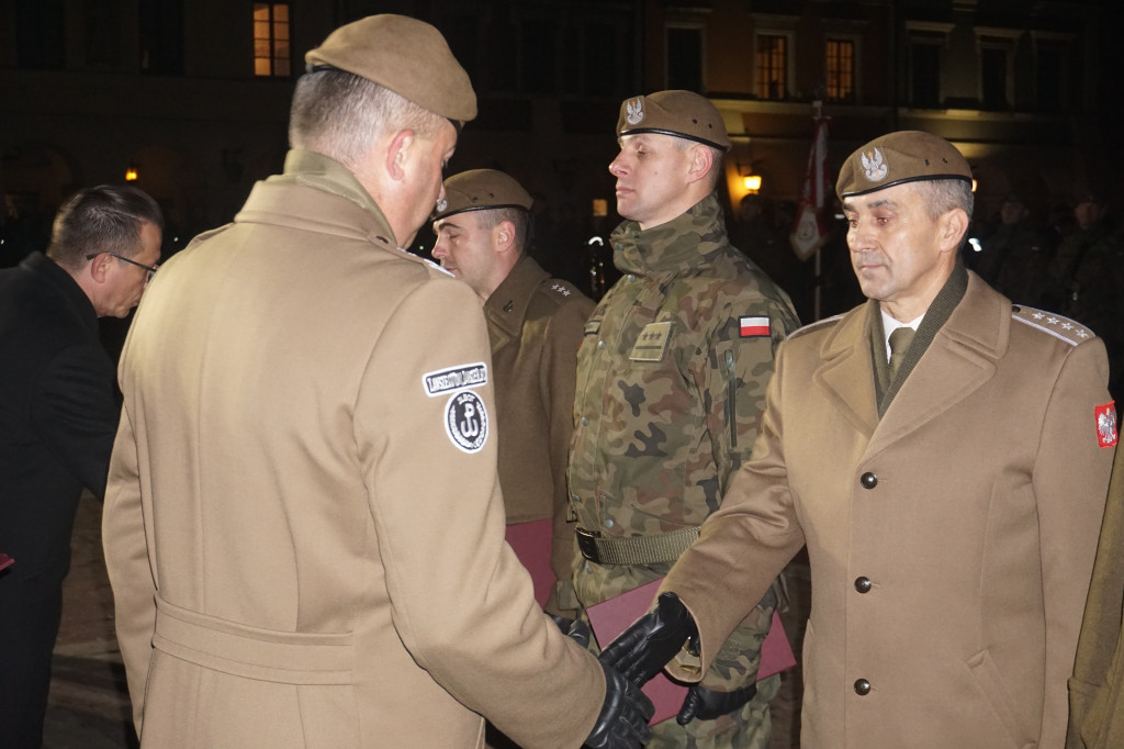 Manifestacja patriotyczna w Zamościu