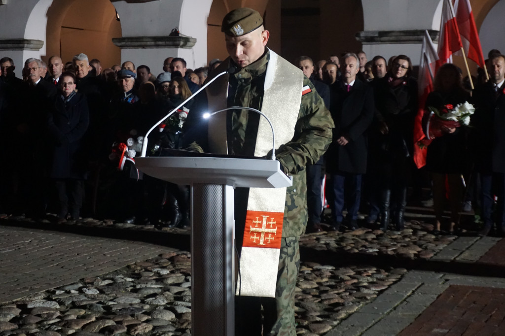 Manifestacja patriotyczna w Zamościu