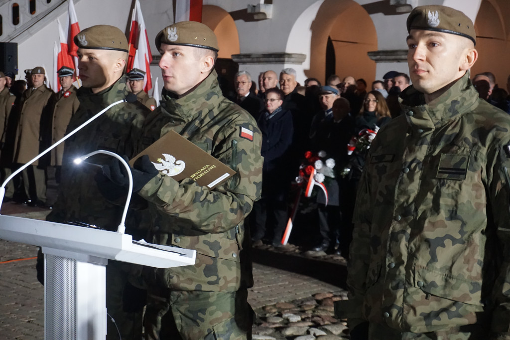 Manifestacja patriotyczna w Zamościu