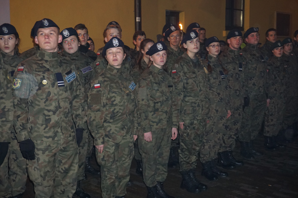 Manifestacja patriotyczna w Zamościu