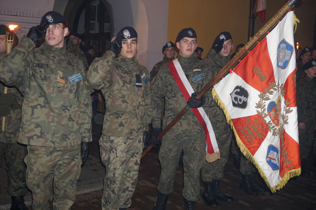 Manifestacja patriotyczna w Zamościu