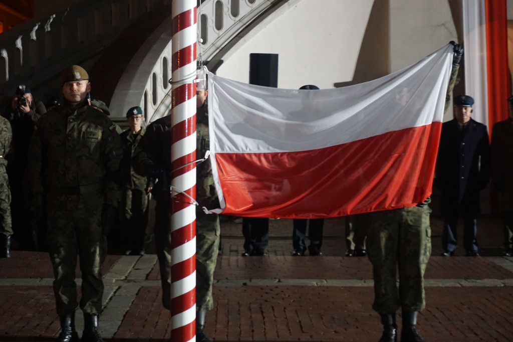 Manifestacja patriotyczna w Zamościu