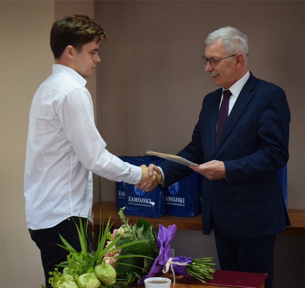 Nagrody od Starosty Zamojskiego