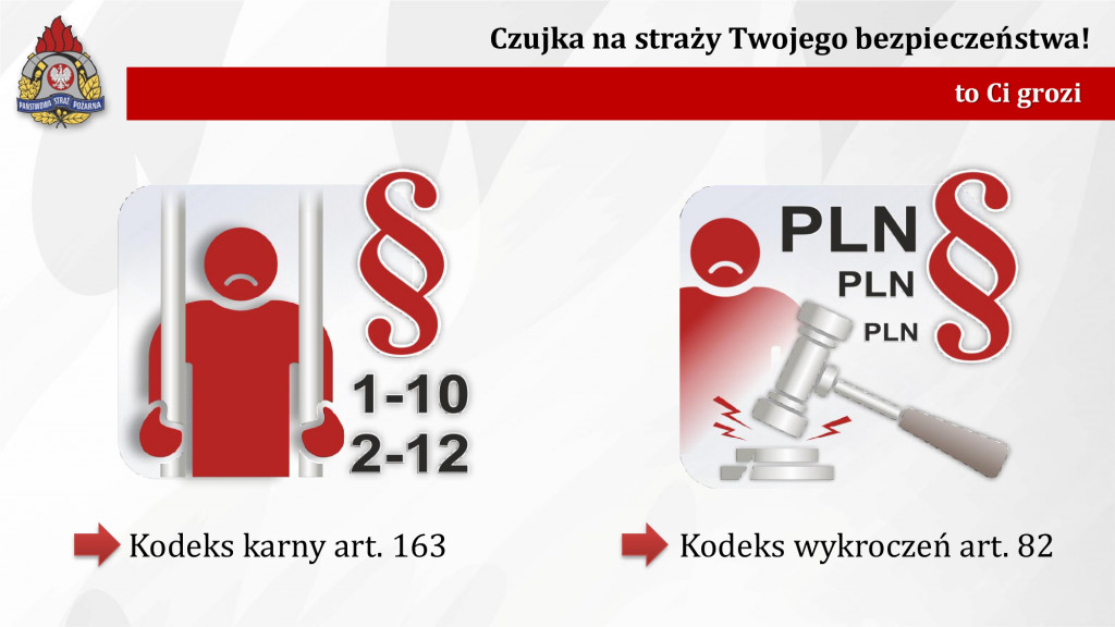 Czujka na straży Twojego bezpieczeństwa!
