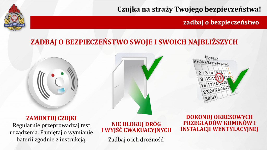 Czujka na straży Twojego bezpieczeństwa!