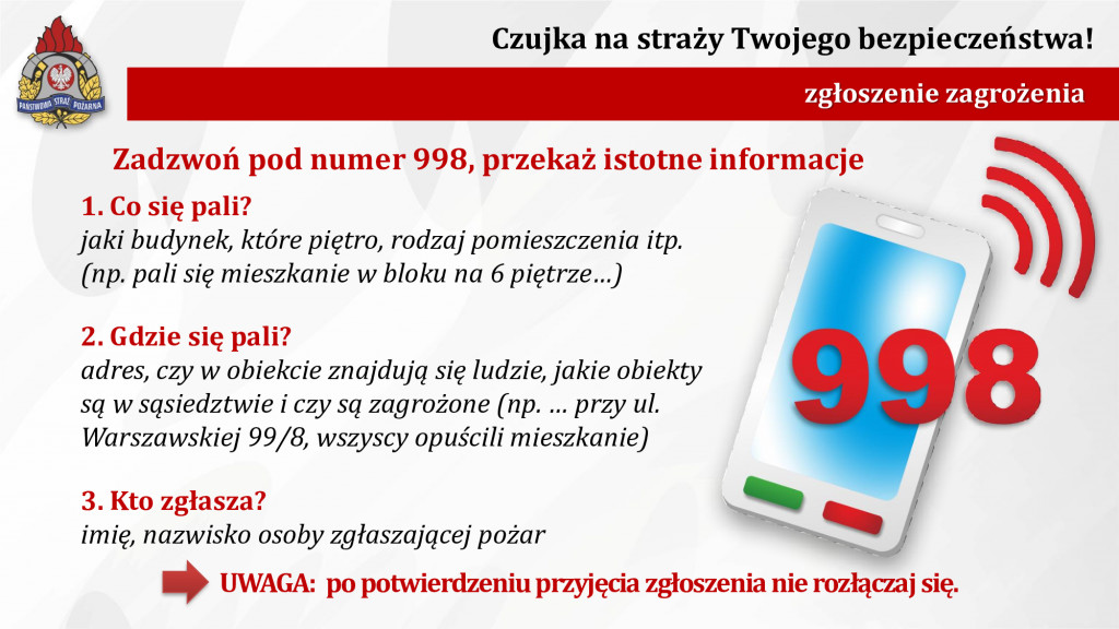 Czujka na straży Twojego bezpieczeństwa!