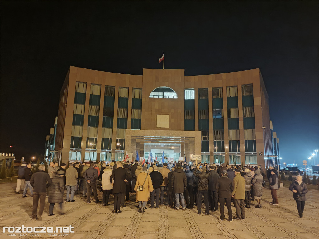 Protest pod zamojskim Sądem