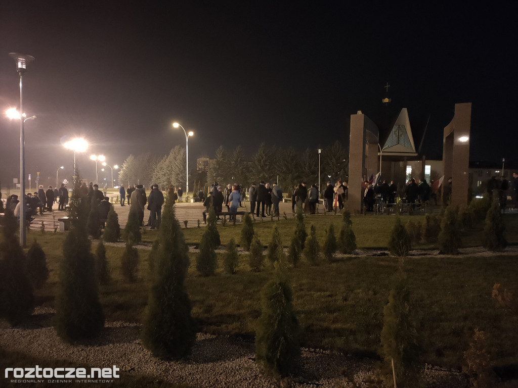 Protest pod zamojskim Sądem