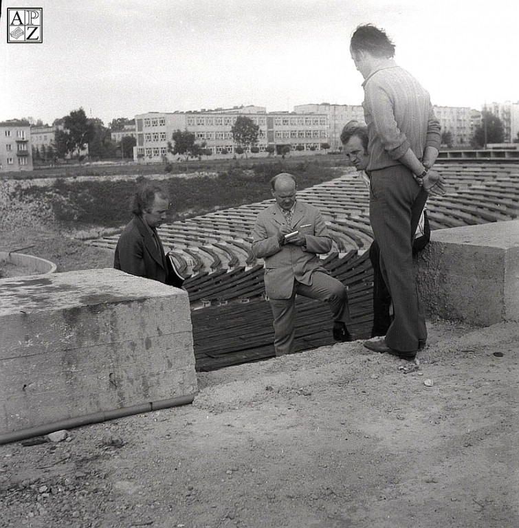 Zamojski Amfiteatr z lat 70-tych
