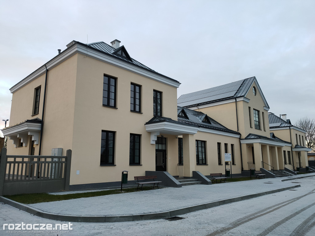 Remont budynku dworca PKP
