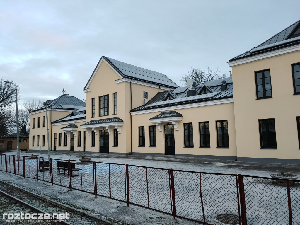 Remont budynku dworca PKP