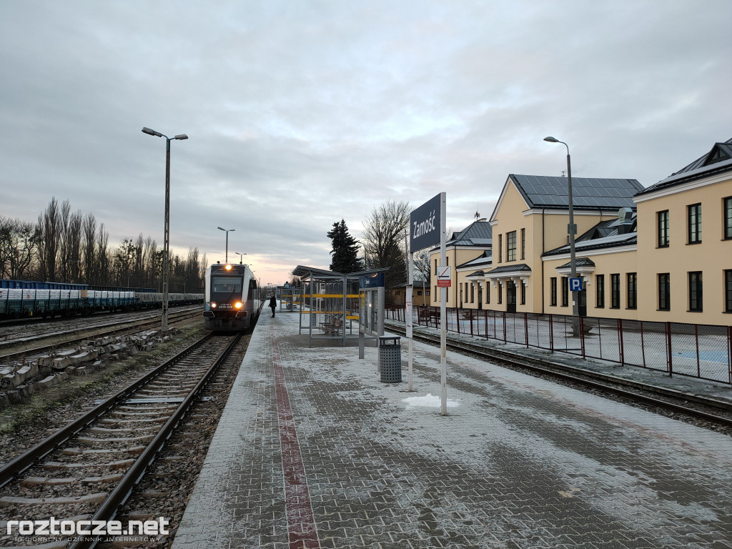 Remont budynku dworca PKP