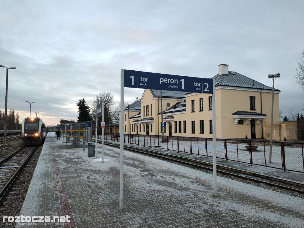 Remont budynku dworca PKP