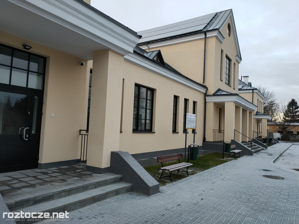 Remont budynku dworca PKP