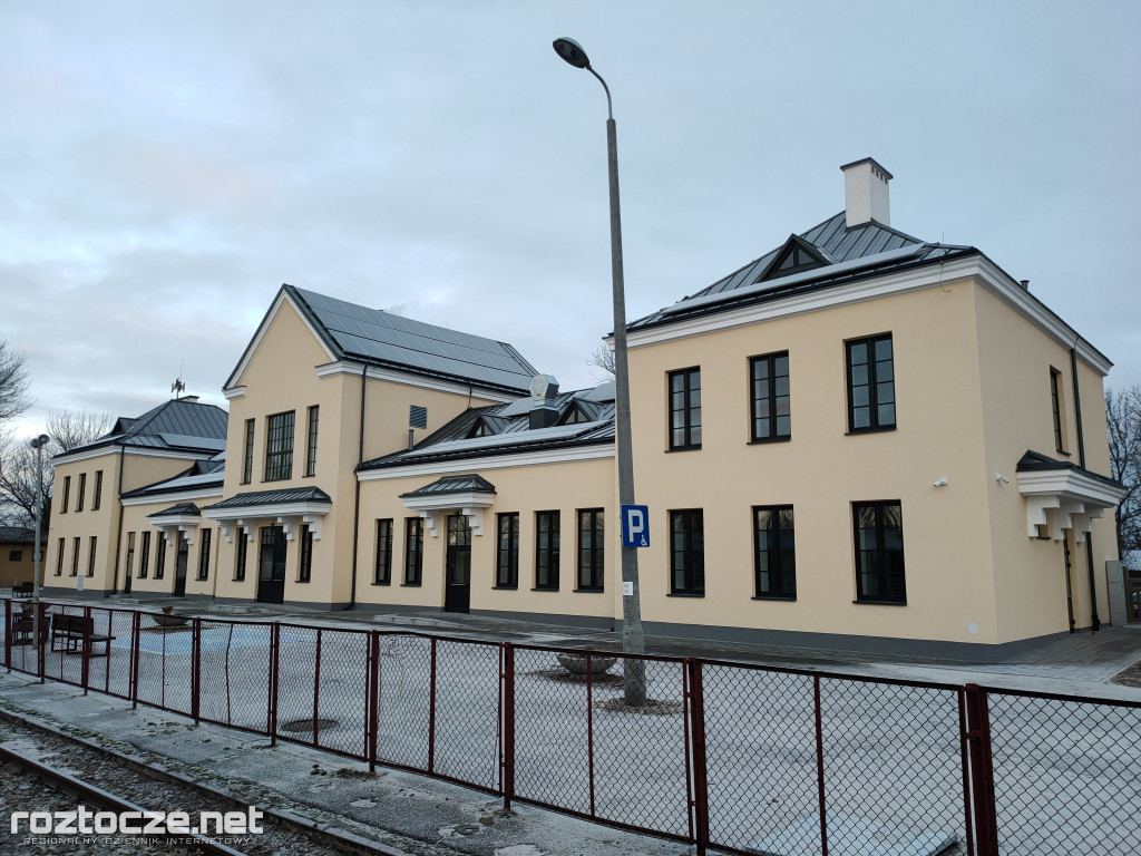 Remont budynku dworca PKP