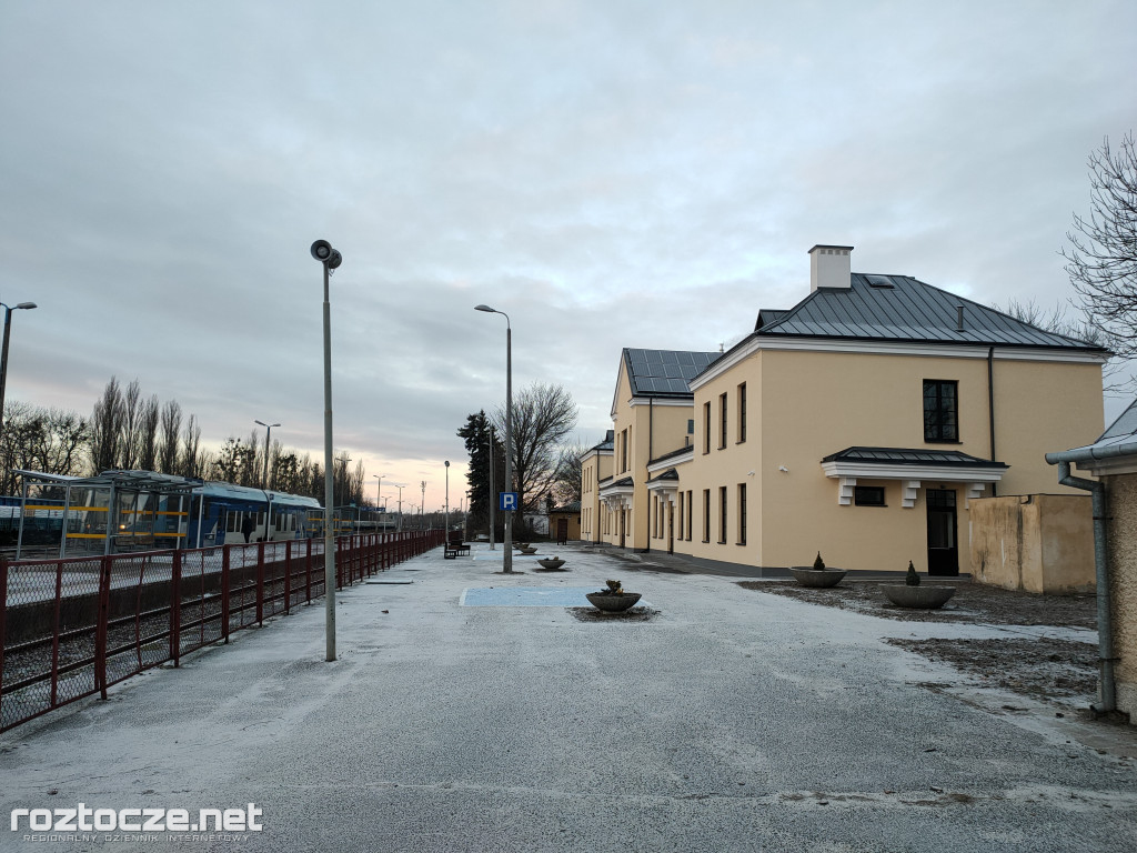 Remont budynku dworca PKP