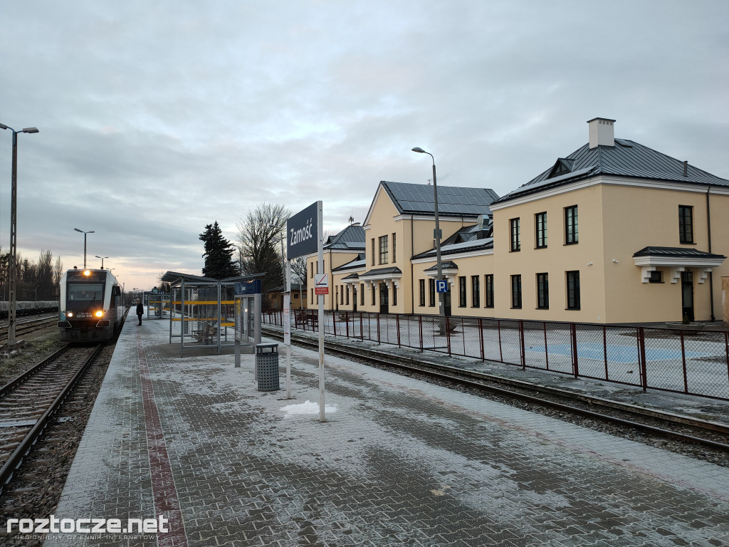Remont budynku dworca PKP
