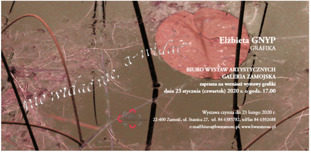 Wystawa grafik Elżbiety Gnyp w BWA