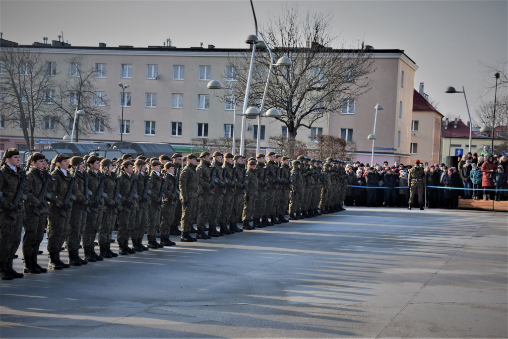 Przysięga Lubelskich Terytorialsów w Świdniku