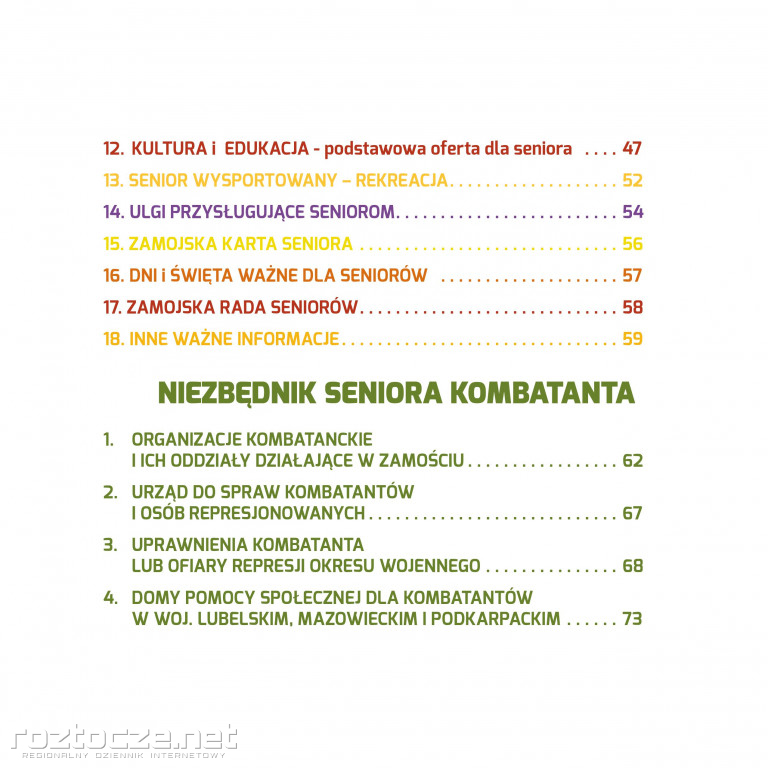 IV sesja Zamojskiej Rady Seniorów