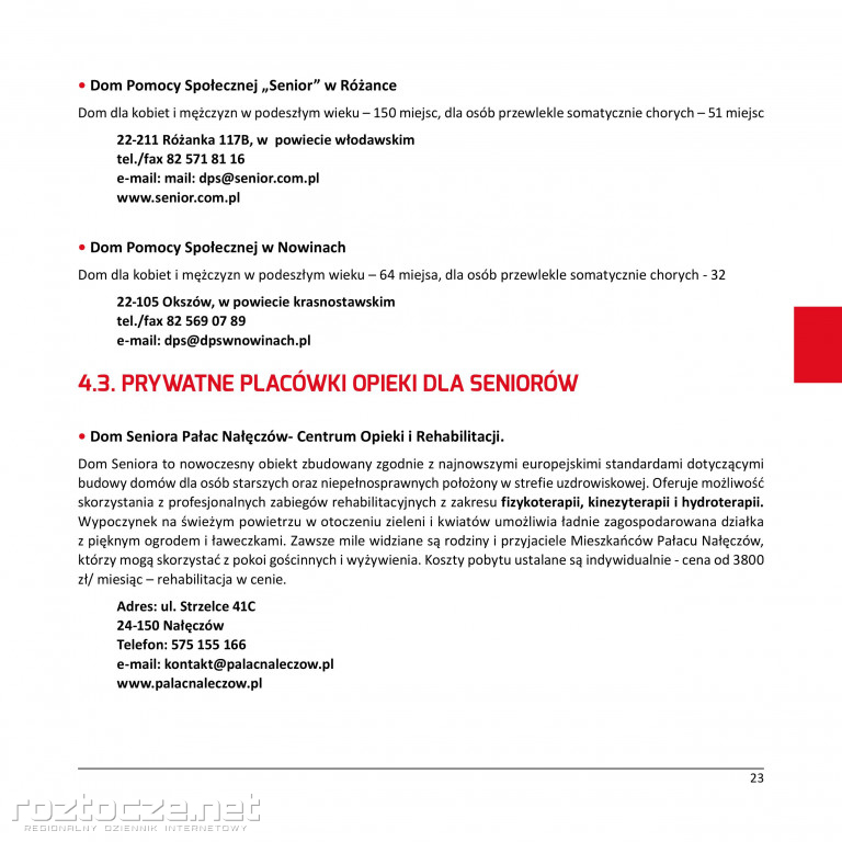 IV sesja Zamojskiej Rady Seniorów