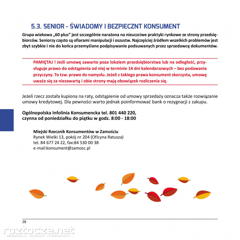 IV sesja Zamojskiej Rady Seniorów