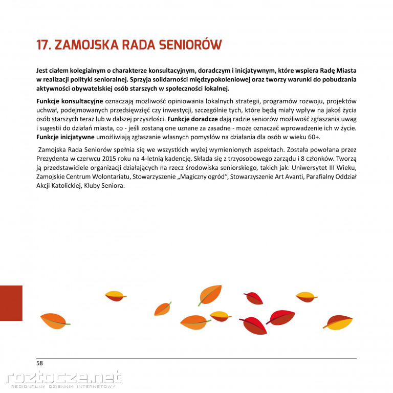 IV sesja Zamojskiej Rady Seniorów