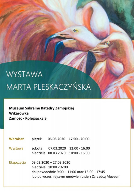 Wystawa prac Marty Pleskaczyńskiej