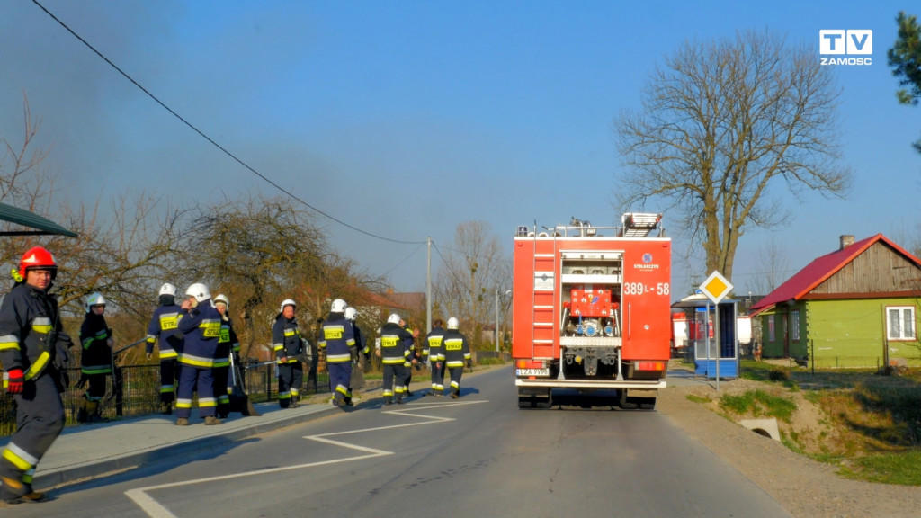Pożar 150 ha suchych traw