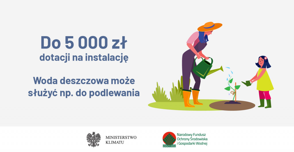 Program Moja woda - do 5 tys. zł dotacji na przydomowe instalacje
