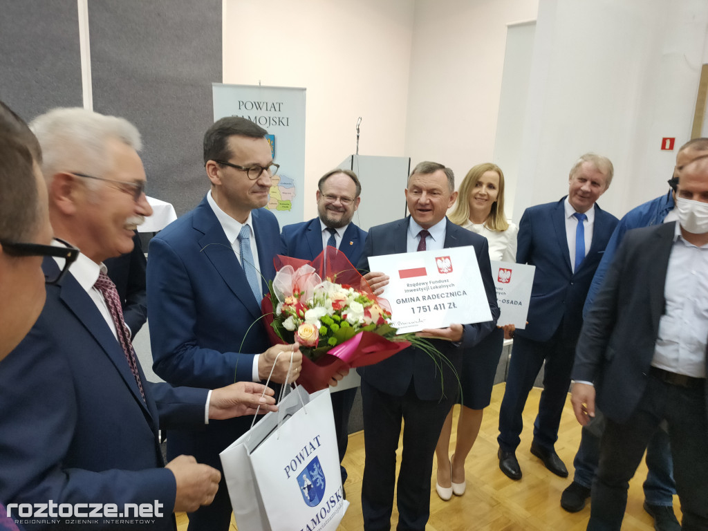 Premier Mateusz Morawiecki w Zamościu