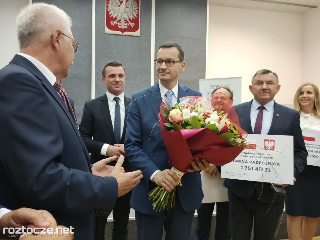 Premier Mateusz Morawiecki w Zamościu