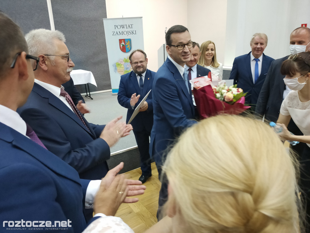 Premier Mateusz Morawiecki w Zamościu