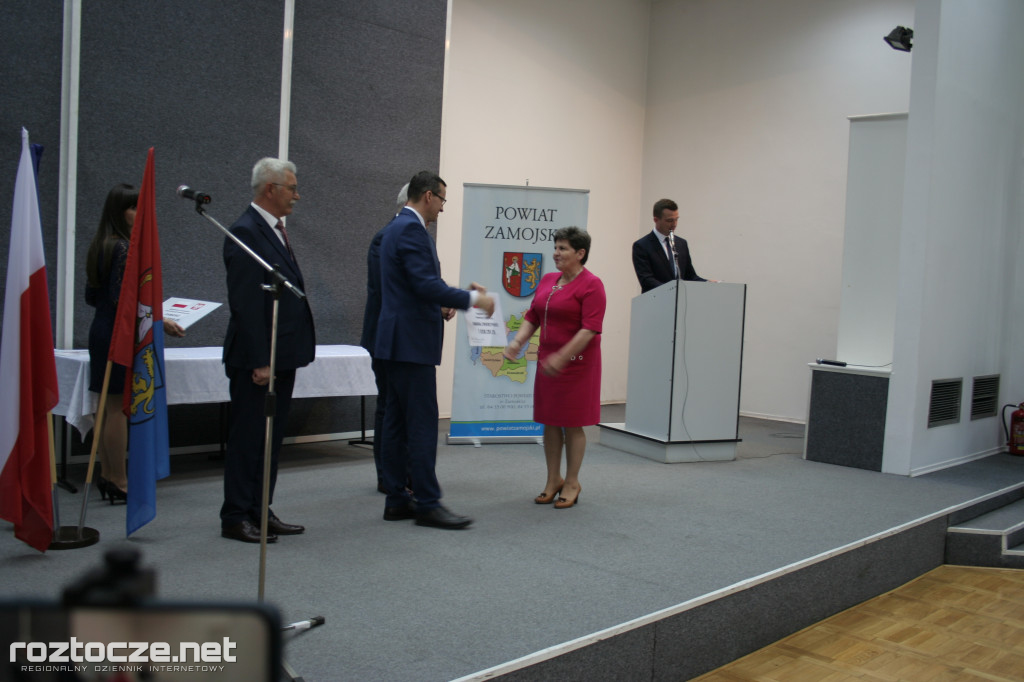 Premier Mateusz Morawiecki w Zamościu